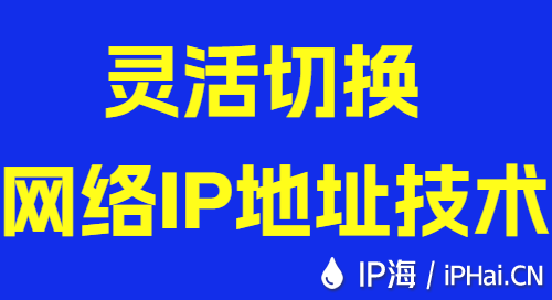 靈活切換網絡IP地址技術