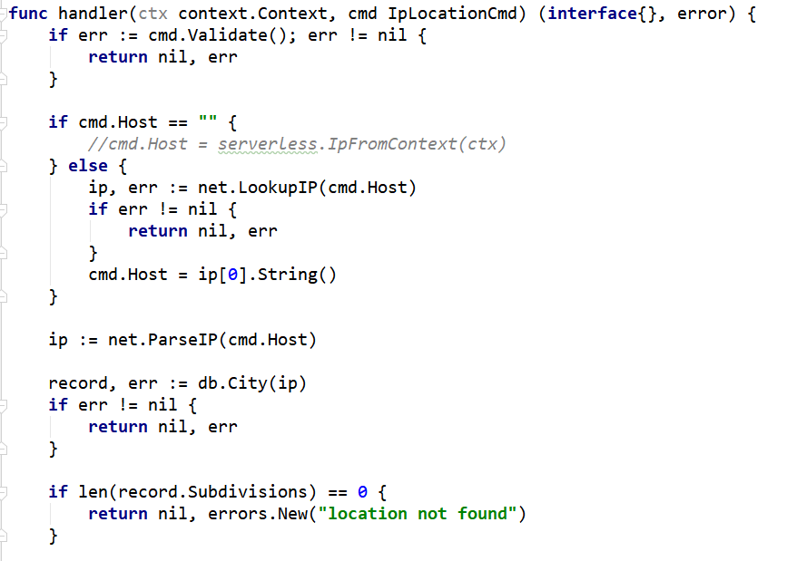 Golang獲得城市ip與運營商信息