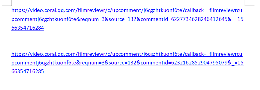 騰訊視頻評(píng)論爬蟲案例